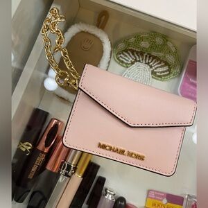 Michael Kors Pink Card Holder